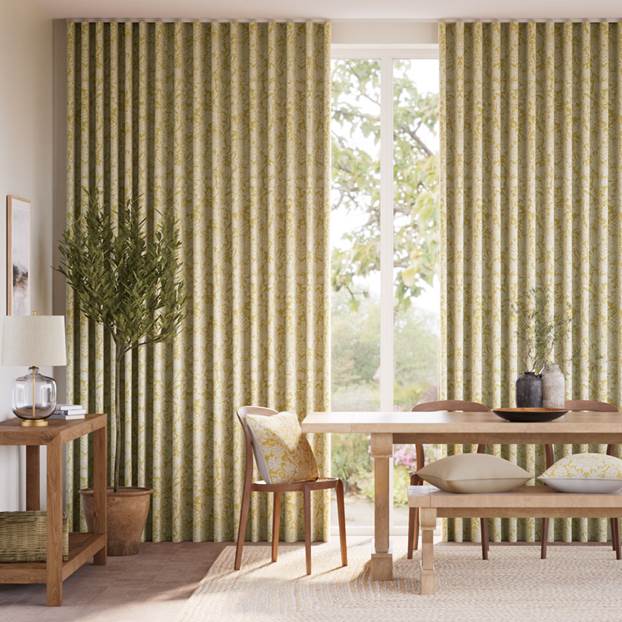William Morris Girasole Miele Tendaggi anteprima immagine