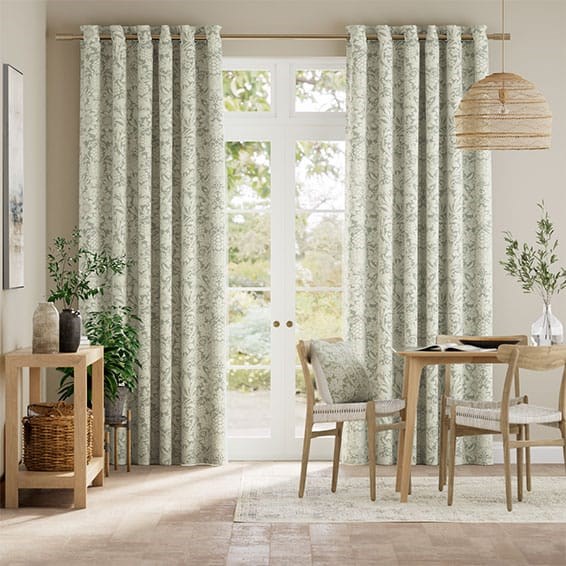 Tendaggi William Morris Girasole Verde Oliva