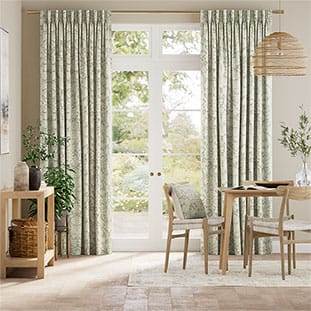 William Morris Girasole Verde Oliva Tendaggi anteprima immagine