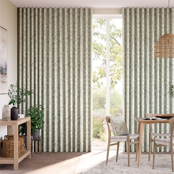 Tendaggi William Morris Girasole Verde Oliva
