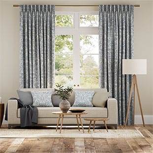 William Morris Girasole Blu Tendaggi anteprima immagine