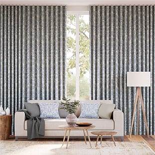 William Morris Girasole Blu Tendaggi anteprima immagine