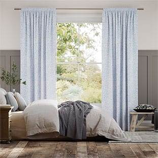 William Morris Foglioline Fiordaliso Tendaggi anteprima immagine