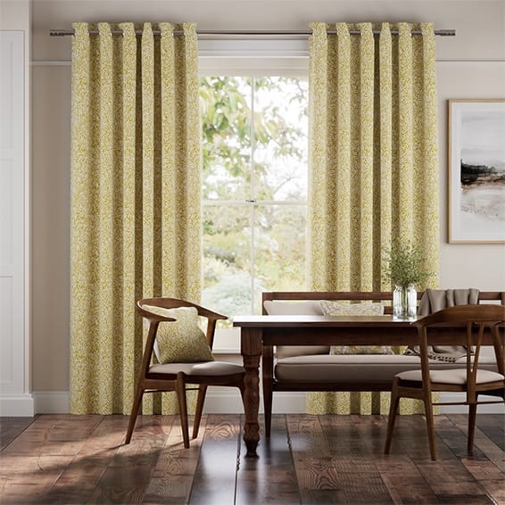 Tendaggi William Morris Foglioline Ocra