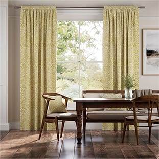 William Morris Foglioline Ocra Tendaggi anteprima immagine