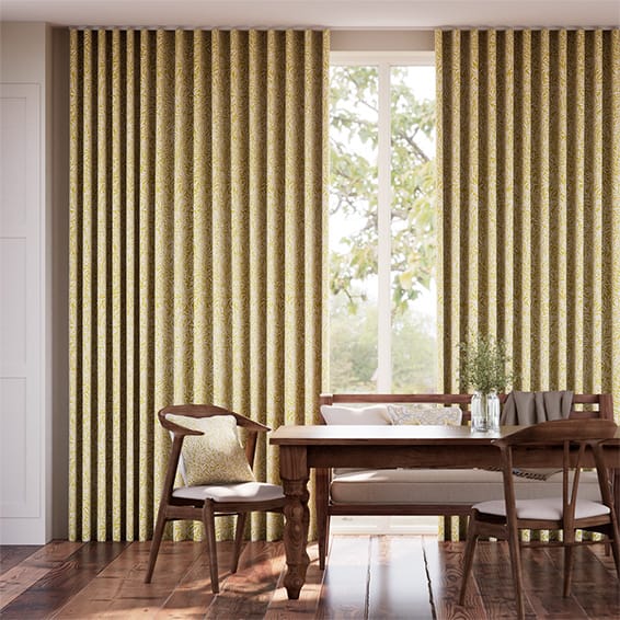 Tendaggi William Morris Foglioline Ocra