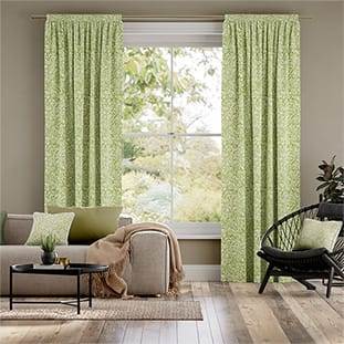 William Morris Foglioline Oliva Tendaggi anteprima immagine