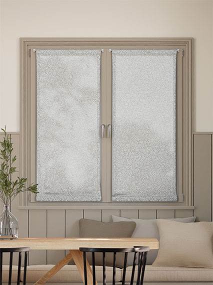 William Morris Foglioline Tortora Voile Cafe Curtain anteprima immagine