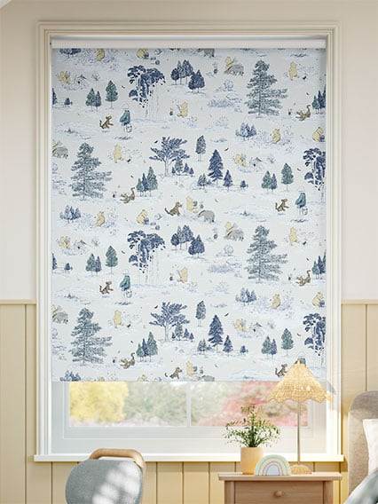 Gira Facile Winnie The Pooh Oscurante Blu Toile  Tende a rullo anteprima immagine