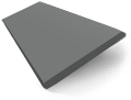PVC Antracite Veneziane in legno  Immagine campione